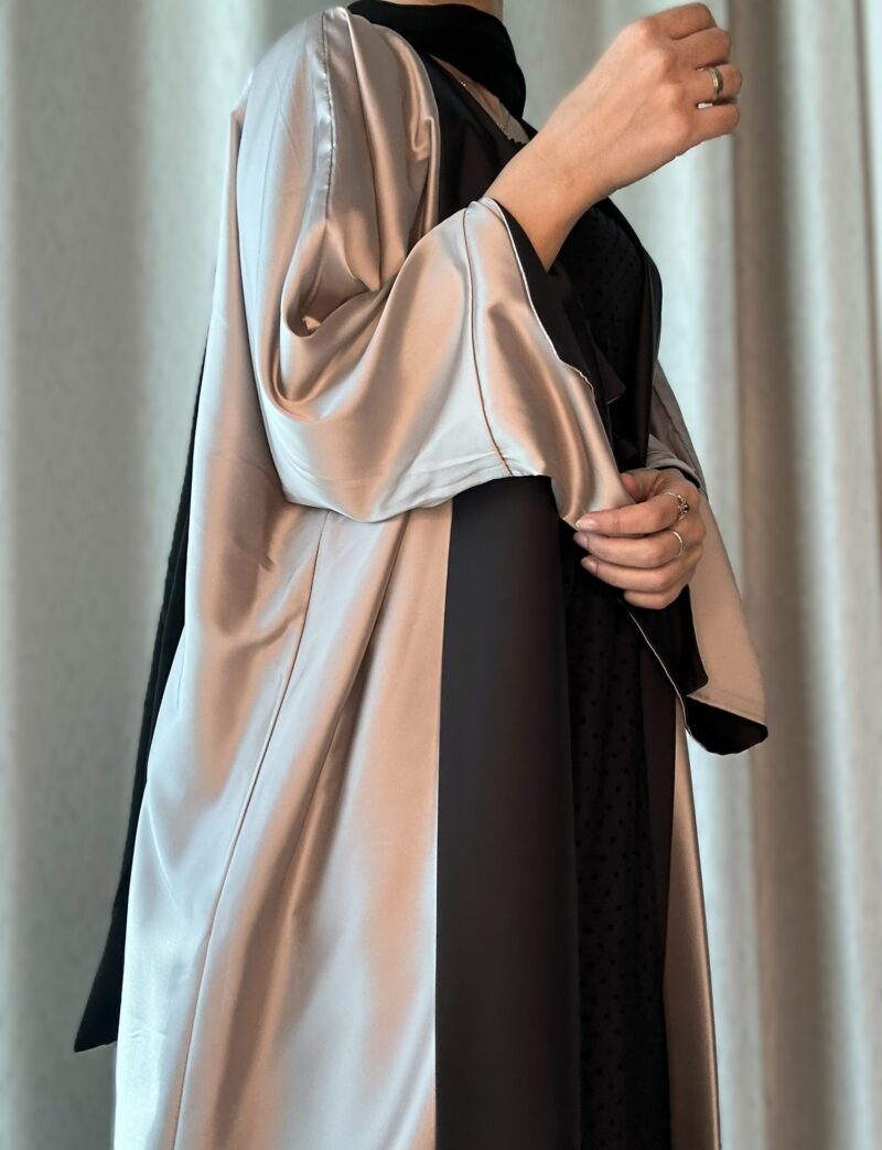 bisht double faced abaya 1025 N