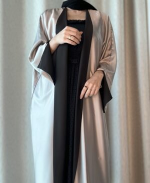 bisht double faced abaya 1025 N