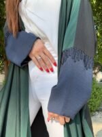 bisht butterfly abaya Three for Green
