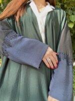 bisht butterfly abaya Three for Green
