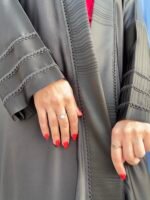 silk abaya Silk’s Subtle Grace black