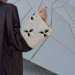 bisht butterfly abaya Green Blossom army green