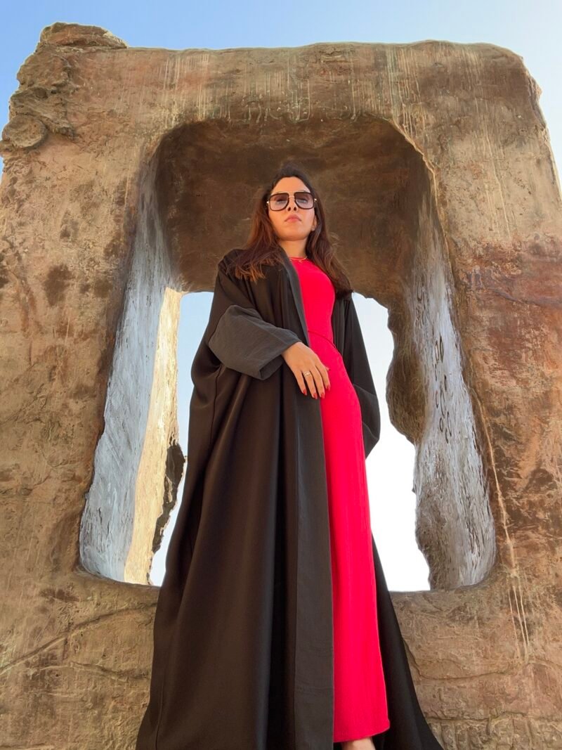 bisht double faced abaya Almost Two Faced
