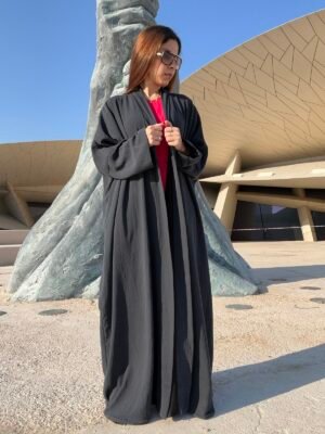 bisht double faced abaya Almost Two Faced