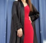 silk abaya Silk’s Subtle Grace black